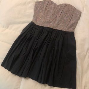 Anthropologie Maeve strapless dress